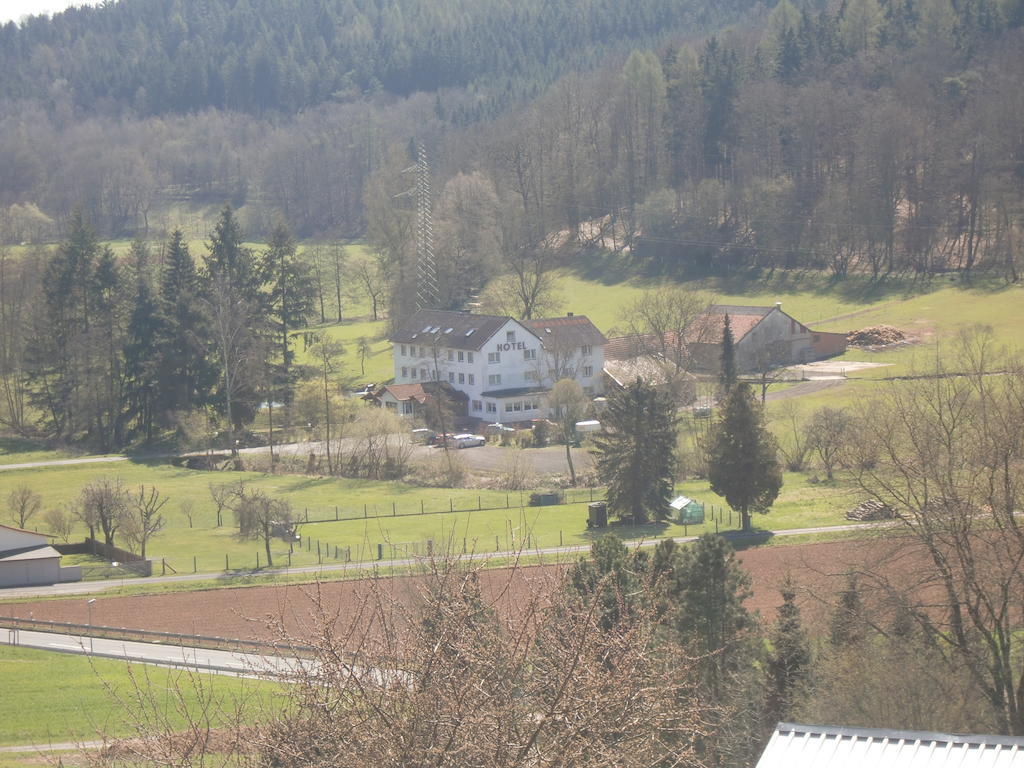 Waldhotel Glimmesmuhle 바트헤르스필드 외부 사진